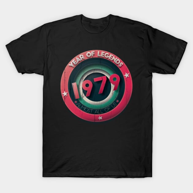 1979 year of legends T-Shirt by Stecra